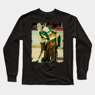 Jim Craig - Minnesota North Stars, 1983 (3 GP) Long Sleeve T-Shirt